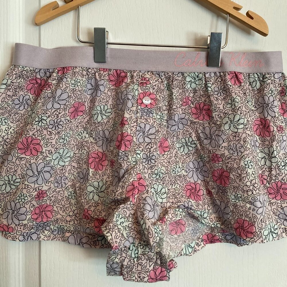 Calvin Klein sleepwear floral shorts M - 100% cotton
